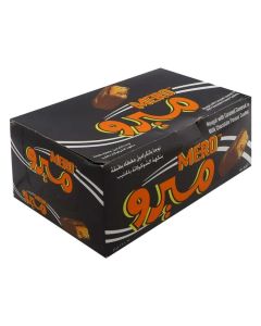 Mero Nougat Caramel Chocolate Coated Milk Chocolate- 24pcs