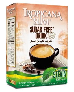 3-In-1 Sugar Free Caffe Latte Drink With Stevia 140grams
