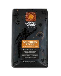 Copper Moon Medium Roast Whole Bean Coffee Southern Pecan Blend 2 Lb