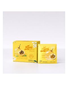 Rumi Oolong Passion Fruit Tea Bags – Real Fruit Infusion, 12 Premium Tea Bags (36g)