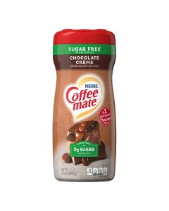 Coffee-mate Sugar Free Creamy Chocolate Powdered Coffee Creamer, 10.2 Ounce
