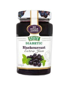 Stute Diabetic No Added Sugar Blackcurrant Jam 430g