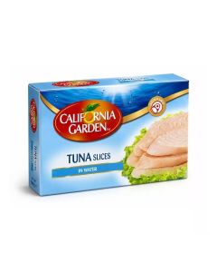 California Garden Canned Tuna Meat Slices In Water- 120gms