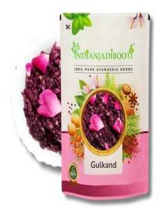 IndianJadiBooti Gulkand - Rose Petal Jam, 400 Grams