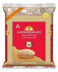 Aashirvaad Whole Wheat Flour Shudh Chakki Atta 10kg