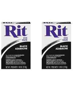 Rit AllPurpose Powder Dye Black 2 pack