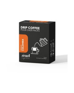 Medium Roast Drip Coffee, Specialty Colombia, 8 x 11g Sachets - Made in UAE