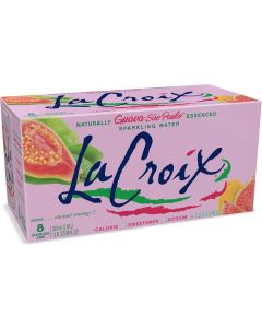 LaCroix Sparkling Water, Guava Sao Paulo - Pack of 8