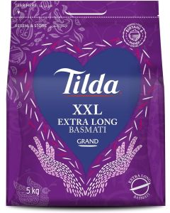 Tilda XXL Extra Long Basmati Rice, 5 Kg