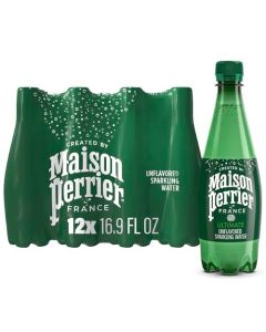 Maison Perrier Ultimate Sparkling Water 169 Fl Oz Plastic Water Bottles 12 Count