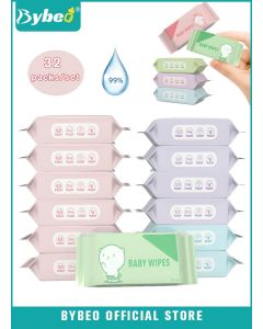 Portable Mini Wet Wipes, Hand & Mouth Cleansing Tissue Paper for Babies, Students, and Children High Quality
