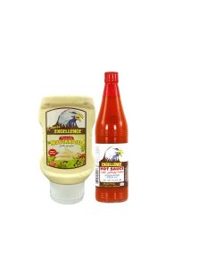 Mayonnaise, 315ml + Hot Sauce, 177ml