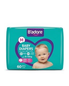 Baby Diapers Medium, 9-14 Kg, Malaysia