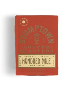 Stumptown Coffee Roasters Medium Roast Organic Whole Bean Coffee 100 Arabica Coffee Hundred Mile 12 Ounce Bag with Flavor Notes of Jam and Toffee
