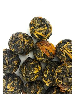 Black Tea Dragon Pearl Lily Strong Loose Leaf Breakfast Invigorating Aroma