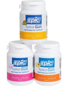 Epic Sugar-Free Xylitol Chewing Gum - Assorted Flavors