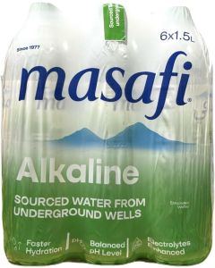 Masafi Alkalife Alkaline Water 6 x 1.5L