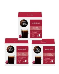 Americano 16 Coffee Capsules 136g Pack of 3