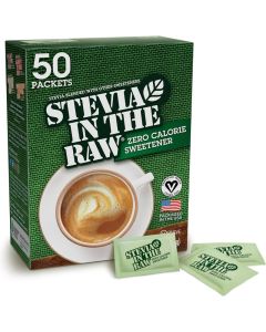 Stevia In The Raw Zero Calorie Sweetener - 50 Packets