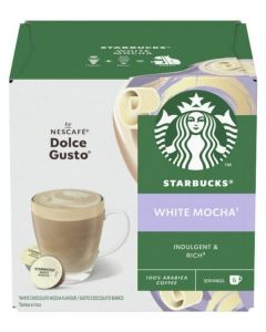 Dolce Gusto White Mocha 12 Coffee Capsules 123g