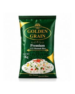 Golden Grain Premium 1121 Basmati Rice- 1kg