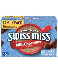 Swiss Miss Milk Chocolate Hot Cocoa Drink Mix - Family Pack