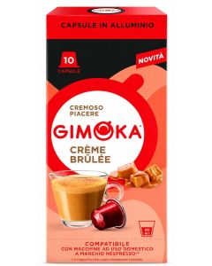 Nespresso Crème Brulee 10 Coffee Capsules 55grams