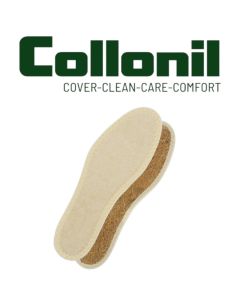 Collonil Fresh & Dry Hygienic Insoles 42 cm - Breathable, Washable, and Ideal for Barefoot Comfort