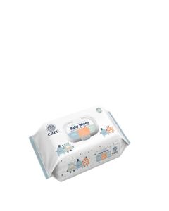 care Unscented Baby Wipes (100 Pces 99.00% Water+plant )