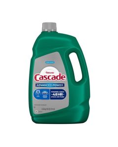 Cascade Advanced Power Dishwasher Detergent Gel Fresh Scent Dishwashing Detergent with Dawn Grease Fighting Power 125 oz Plastic Bottle