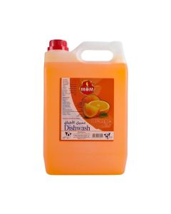 Mom Orange Dishwashing Liquid To Remove Germ and Stains- 5 Liter