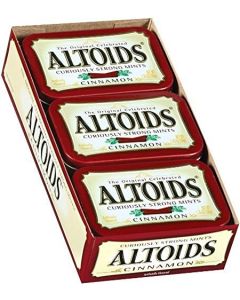 Altoids Curiously Strong Mints Cinnamon 176oz Per Tin 6 Tin Pack