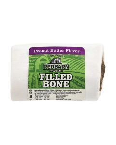 RedBarn Small Filled Bone Nat Peanut Butter