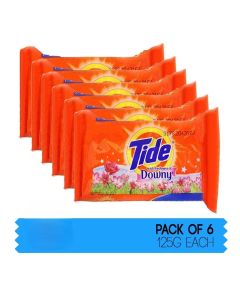 Tide Taba Bar Downy Garden Bloom 125g (Pack of 6)