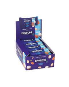 Rawsome Keto Nuts & Seeds Bar 15% Protein / Low Sugar / Vegan / Gluten Free / 12x40g