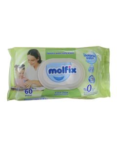 Molfix Pack of 60 Baby Wipes with Lotion