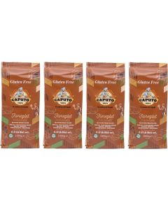 Caputo Antimo Gluten Free Pizza Flour 2.2 lb (Pack of 4) - All Natural Multi Purpose Flour & Starch Blend for Baking Pizza, Bread, & Pasta