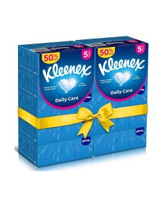 Daily Care Facial Tissue - Pack Of 10 Boxes, 170 Sheets X 2 Ply