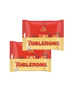 Toblerone Swiss Tiny Milk Chocolate with Honey and Almond Nougat- 2x168Gm