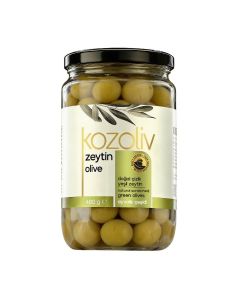 Scratched Premium Turkish Green Olives 400 gr