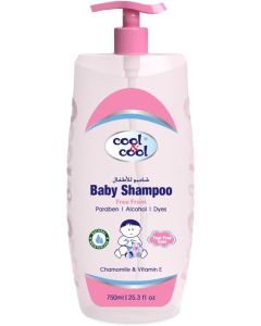 Baby Shampoo Tear Free,Alcohol Free,Paraben-Free,Dye Free,Chamomile & Vitamin-E With Extra Mild Formula 750 ml