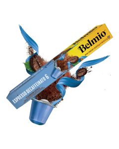 Belmio Espresso Decaffeinato Coffee Capsules Compatible With Nespresso Original Line Machines
