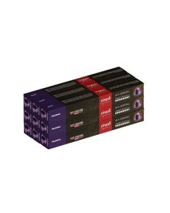 Palermo Nespresso Compatible Aluminium Coffee Capsules, Pack of 9 (90 Capsules) 468gm