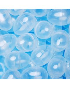 Entervending Easter Eggs 3 Bright Fillable Capsule Egg 12ct Easter Basket Stuffers Empty Large Enough to Hold Toy and Candy Plastic Capsule Eggs Filler Bulk Egg Hunt Kids Surprise
