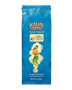 Kauai Coffee Ground Coffee – Smooth, Rich, Medium Roast – Slightly Sweet Nutty Flavor – Arabica Coffee, 10% Hawaiian with No Bitterness – Vanilla Macadamia Nut, 1 Pack of 24oz