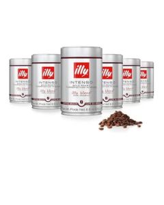 Illy intenso Whole Bean Espresso Coffee Case Pack of(6 x 250g)
