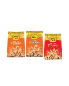 Salted Cashews And Salted Peanut Bag