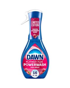 Dawn Powerwash Spray Dish Soap Dishwashing Liquid Cleaning Supplies Frosted Cranberry 1 Starter Kit 16 Fl Oz