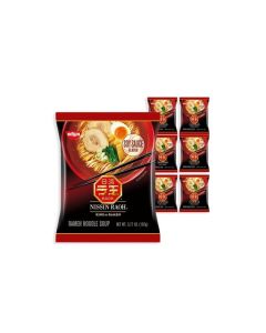 Nissin RAOH Ramen Noodle Soup Soy Sauce 377 Ounce Pack of 6