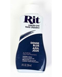 Rit Dye Liquid 8 fl oz Denim for Glass Crafting Plastic